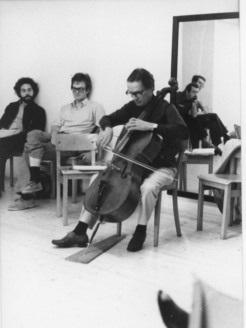 Antonio Janigro e Michael Flaksman