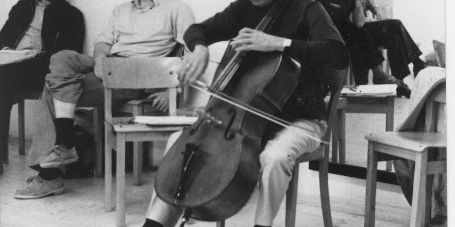 Antonio Janigro e Michael Flaksman Antonio Janigro e Michael Flaksman